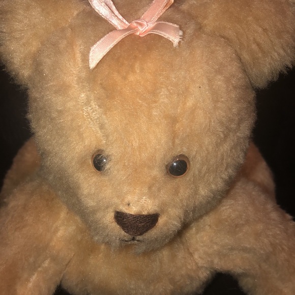 Bearly There Linda Spiegel Artist Bear Jointed Suede Hump Back Teddy Bear CUTE - Picture 2 of 6